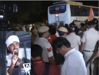 आरक्षण के खिलाफ जंतर-मंतर पर प्रदर्शन, पुलिस ने हटाए प्रदर्शनकारी