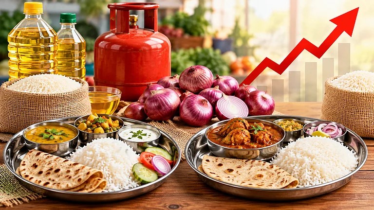 खाने-पीने की जरूरी चीजों की बढ़ती कीमतों ने बिगड़ा रसोई का बजट